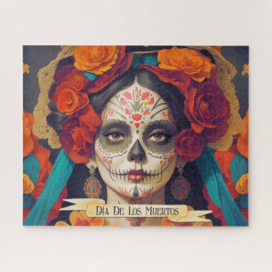Puzzle Catrina Day Of Dead 1 Avec Texte