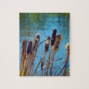 Puzzle Cattails sur l'étang