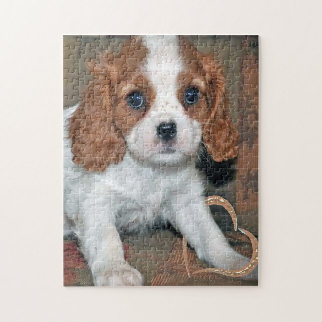 Puzzle Cavalier King CharlesLove (Vertical)