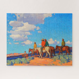 Puzzle Cavaliers Navajo Edgar Alwin Payne Avant 1947