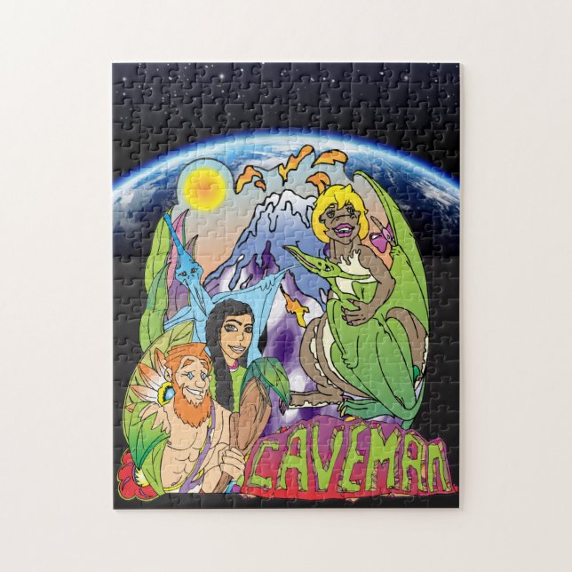 Puzzle CAVEMAN Gang (Vertical)