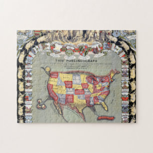 Puzzle CE PORCINEOGRAPH, c1876