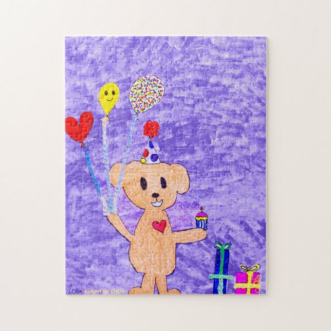 Puzzle Célébration - Art pour enfants pour CHOC (Vertical)