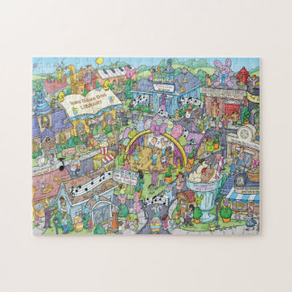 Puzzle Célébration de Pâques à Inka Dinka Doo Town