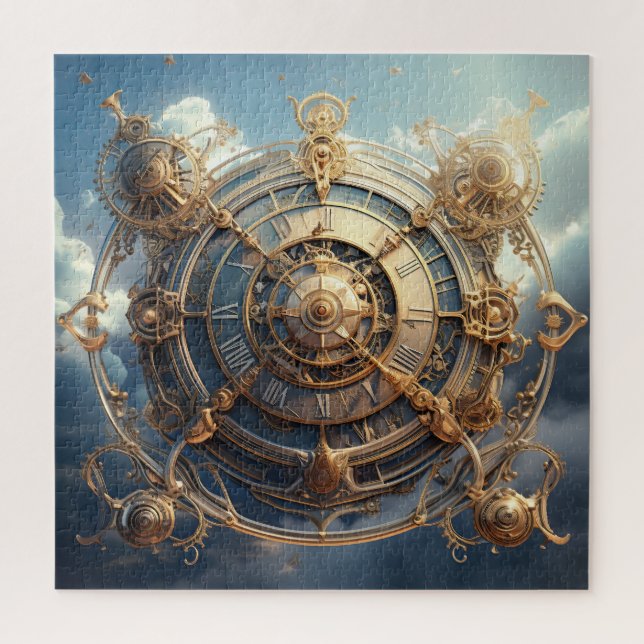 Puzzle céleste Steampunk (Vertical)