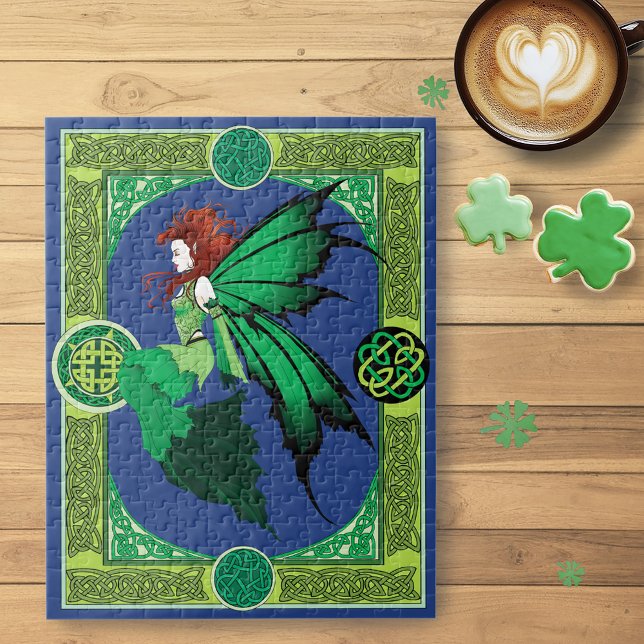 Puzzle Celtic Knot Work Green Fairy (Créateur téléchargé)