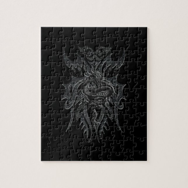 Puzzle celtique de dragon (Vertical)