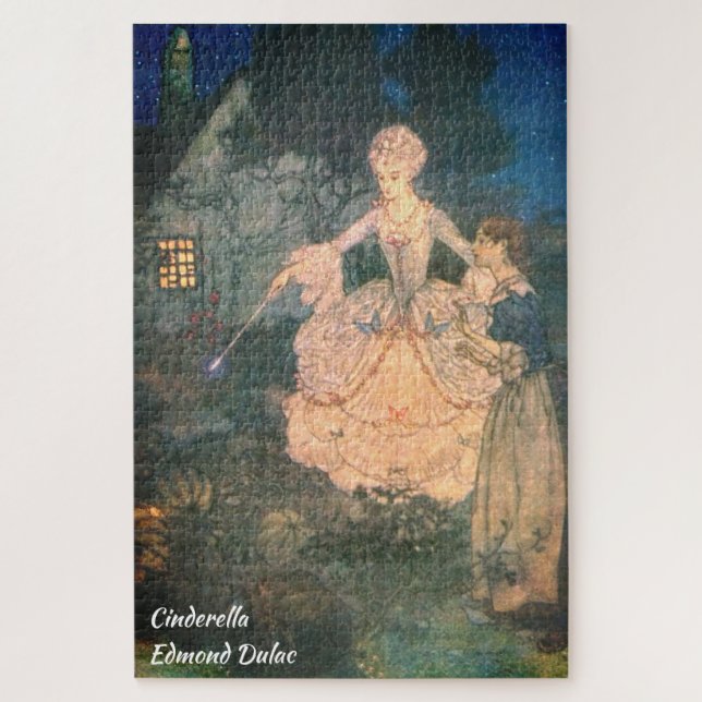 Puzzle Cendrillon Fée Godmère Elégant Art Historique (Vertical)