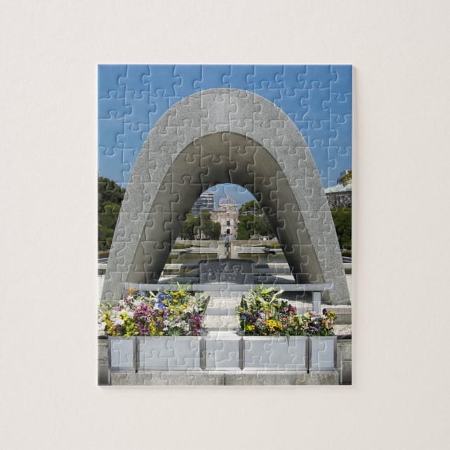 Puzzle Cénotaphe commémoratif d'Hiroshima (Vertical)