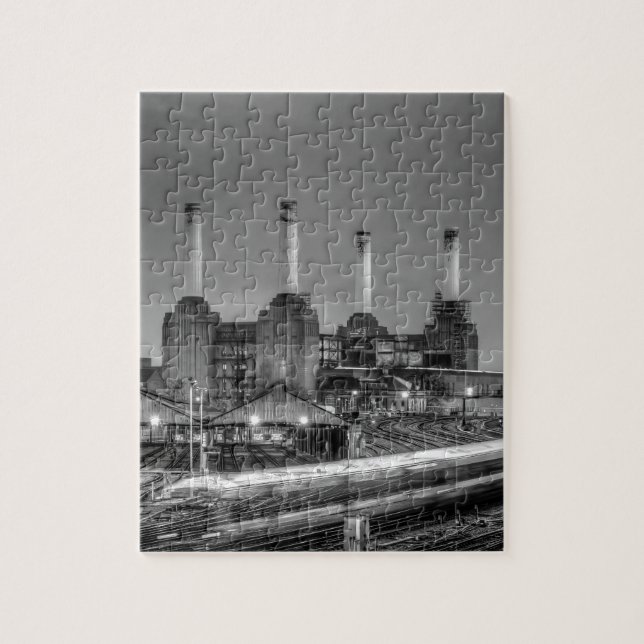 Puzzle Centrale de Battersea de passage de trains, (Vertical)