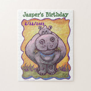 Puzzle Centre du parti Hippopotame