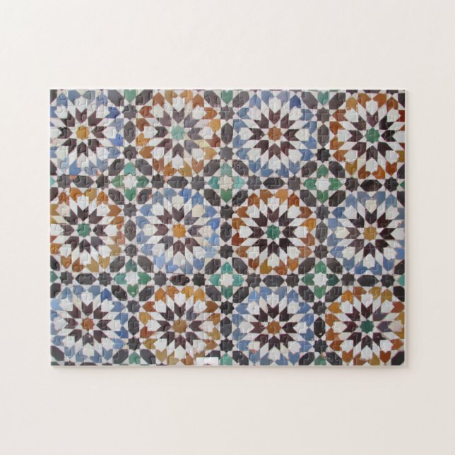 Puzzle cercles de mosaïque (Horizontal)