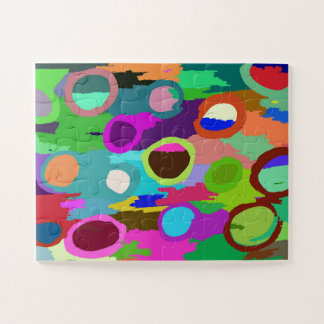 Puzzle Cercles super couleur 1