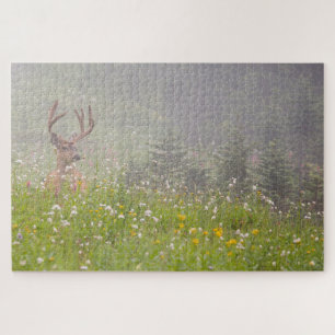 Puzzle Cerf Buck Parc national du mont Rainier