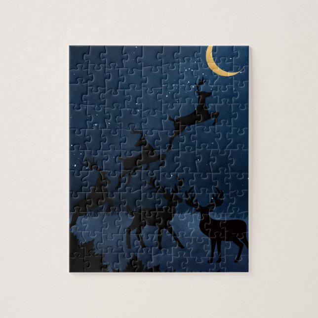 Puzzle Cerf de lune (Vertical)