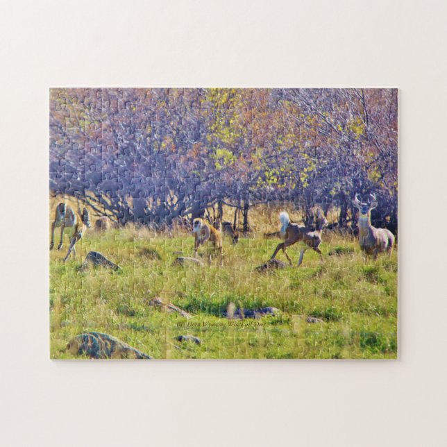 Puzzle Cerf de Virginie dans le Big Horn, Wyoming (Horizontal)