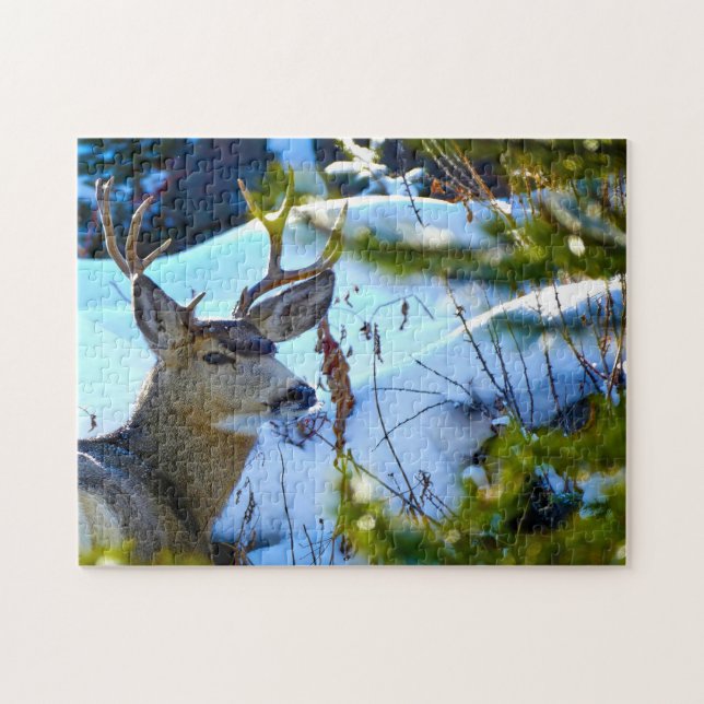 Puzzle Cerf de Yellowstone. (Horizontal)