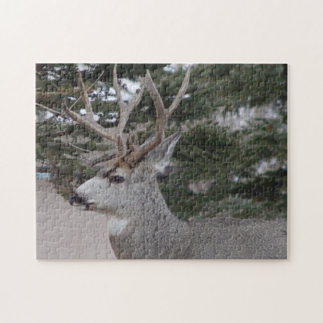 Puzzle Cerf mulet mâle D25 (Horizontal)