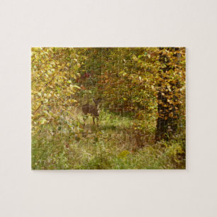 Puzzle Cerfs de Pennsylvanie en automne dans la nature