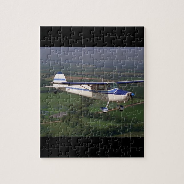Puzzle Cessna 170, 1948, aviation _Classic (Vertical)