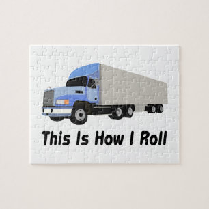 Puzzle C'est comment je roule semi le camion