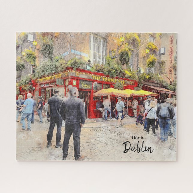 Puzzle C'est Dublin-Irlande (Horizontal)