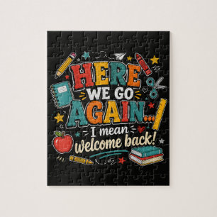 Puzzle C'est reparti pour un tour Je veux dire Bienvenue
