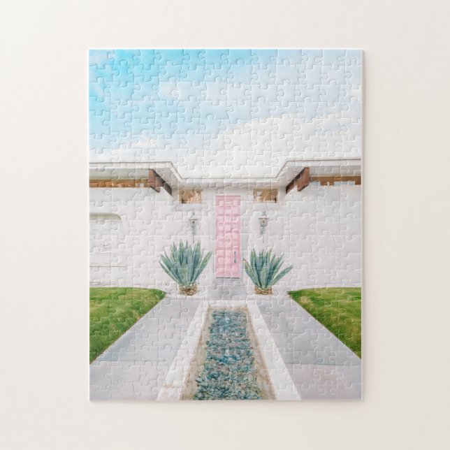 Puzzle Cette Porte Rose (Vertical)