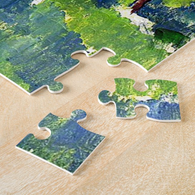 Puzzle Cezanne - Dans les bois (Côté)