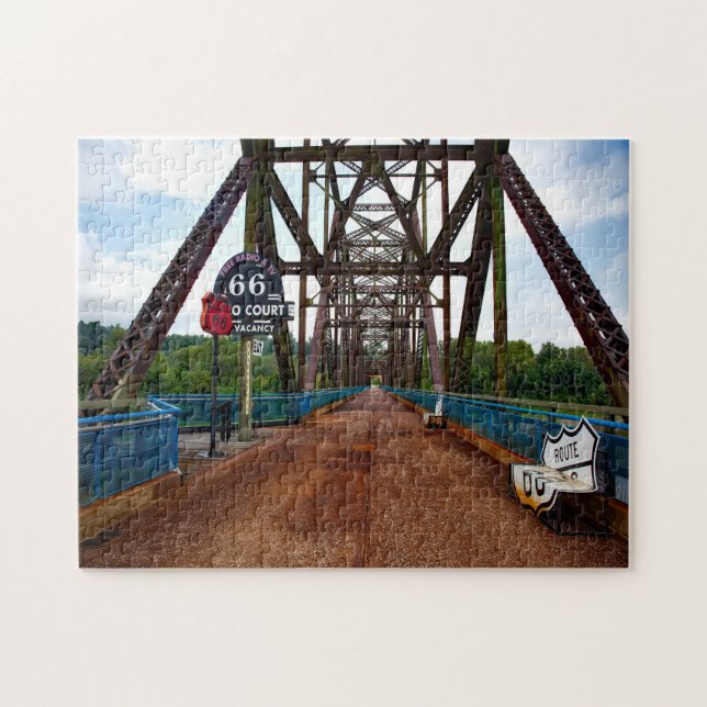 Puzzle Chain Rocks Bridge Missouri. (Horizontal)