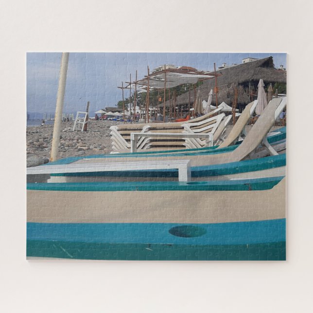 Puzzle Chaises longues en rangée (Horizontal)