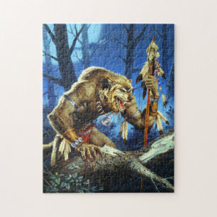 Puzzle Chaman de loup-garou du Forrest