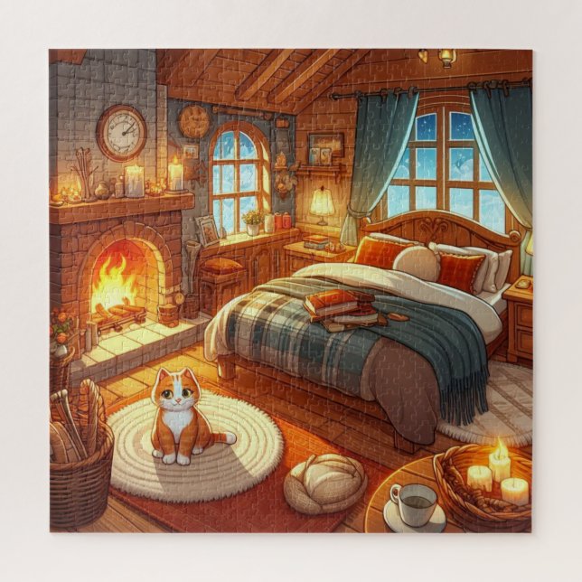 Puzzle chambre confortable (Vertical)