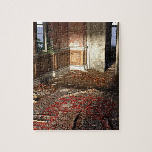 Puzzle Chambre en cendres dans la demeure abandonnée (Vertical)