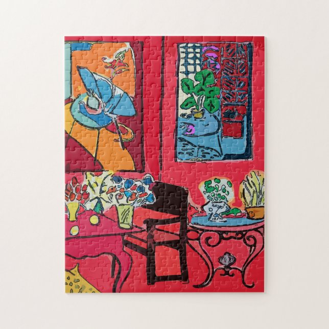 Puzzle Chambre rouge (Vertical)