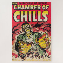 Chambres de frissons Vintage Comic Thrills