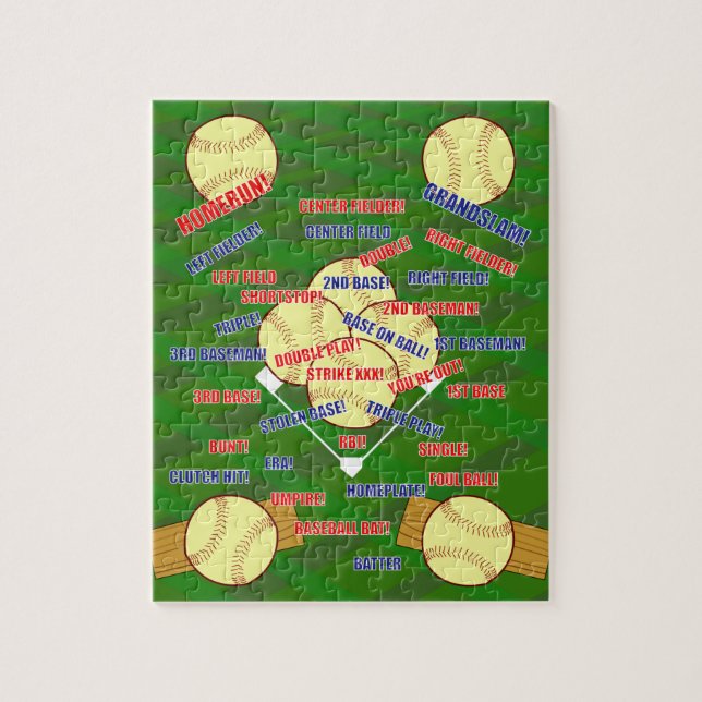 PUZZLE CHAMP BASEBALL (Vertical)