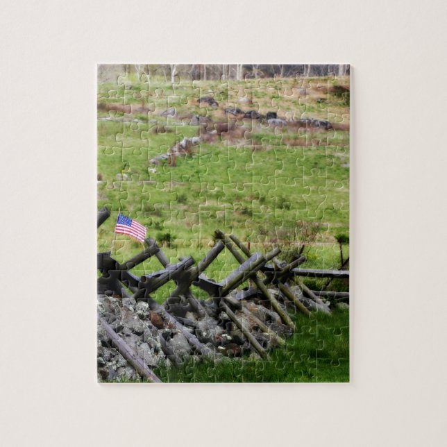 Puzzle Champ de bataille de Gettysburg (Vertical)