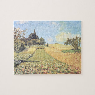 Puzzle Champ de blé d'Alfred Sisley  