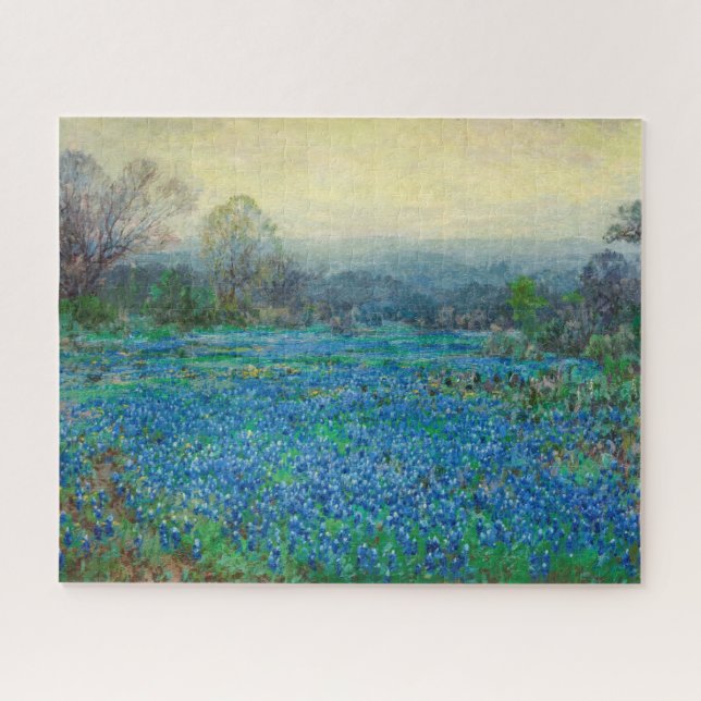 Puzzle Champ de Bluebonnets par Julian Onderdon (Horizontal)