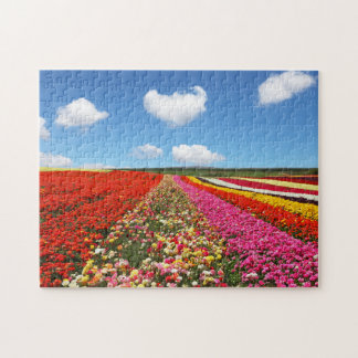 Puzzle Champ de fleurs