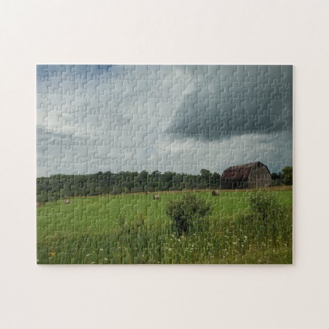 Puzzle Champ de foin (Horizontal)