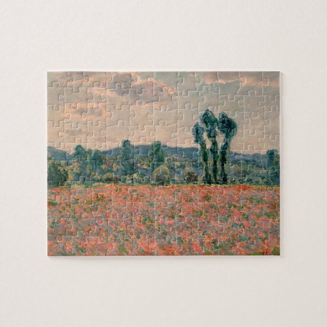 Puzzle Champ de pavot - Claude Monet (Horizontal)