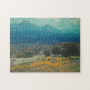Puzzle Champ de pavot de Californie   Granville Redmond