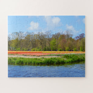 Puzzle Champ de tulipe en Hollande