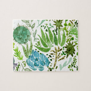 Puzzle Champ succulent I