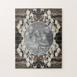 Puzzle Champignons sauvages Cadre naturel Ajouter votre p