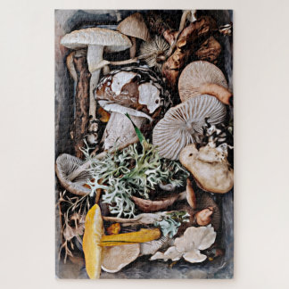 Puzzle Champignons sauvages cultivés