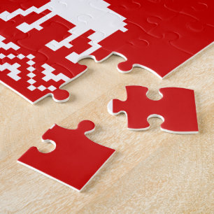 Puzzle Chandail de Noël moche Code QR Bonne année !