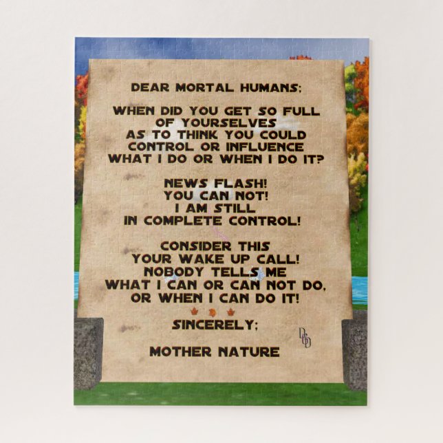 Puzzle Changement climatique (Vertical)